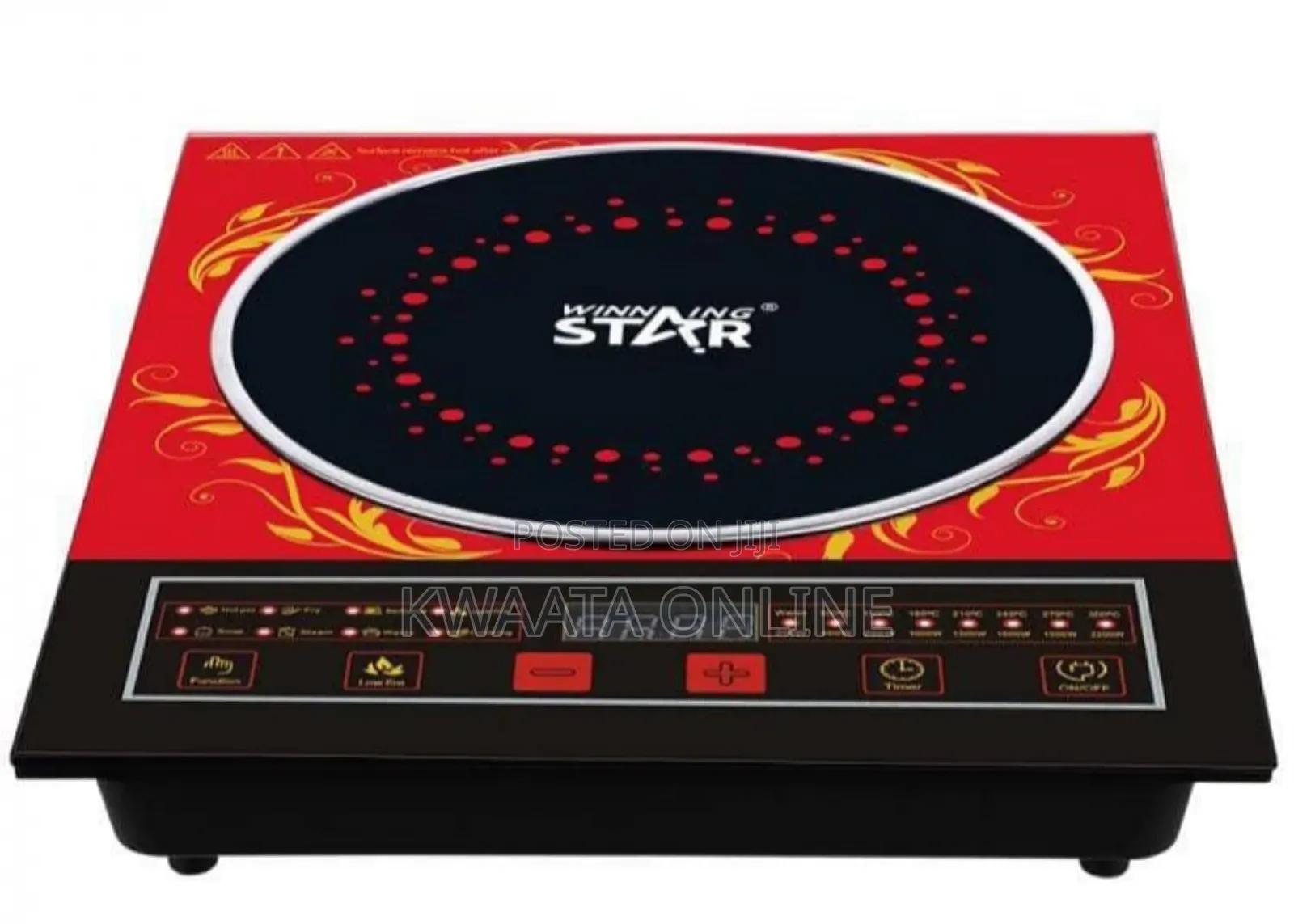 St-9674 Winning Star 2200w Single Induction Cooker With Multifunction