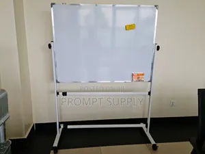 90x120cm Whiteboard With a Stand Plus Markers Eraser