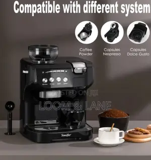 Sonifer Multi Capsule Coffee Machine With Grinding, Model Sf-3570
