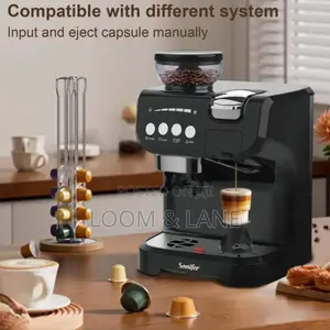 Sonifer Multi Capsule Coffee Machine With Grinding, Model Sf-3570