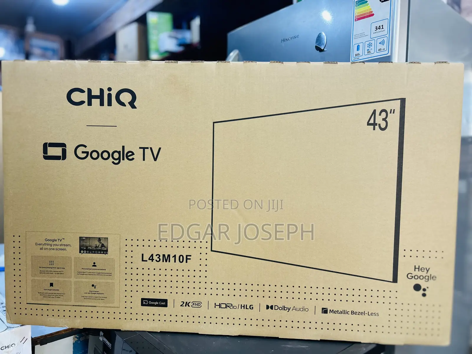 Chiq 43 Smart Google Android TV