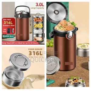 3litres Multi Compartment Lunch Box