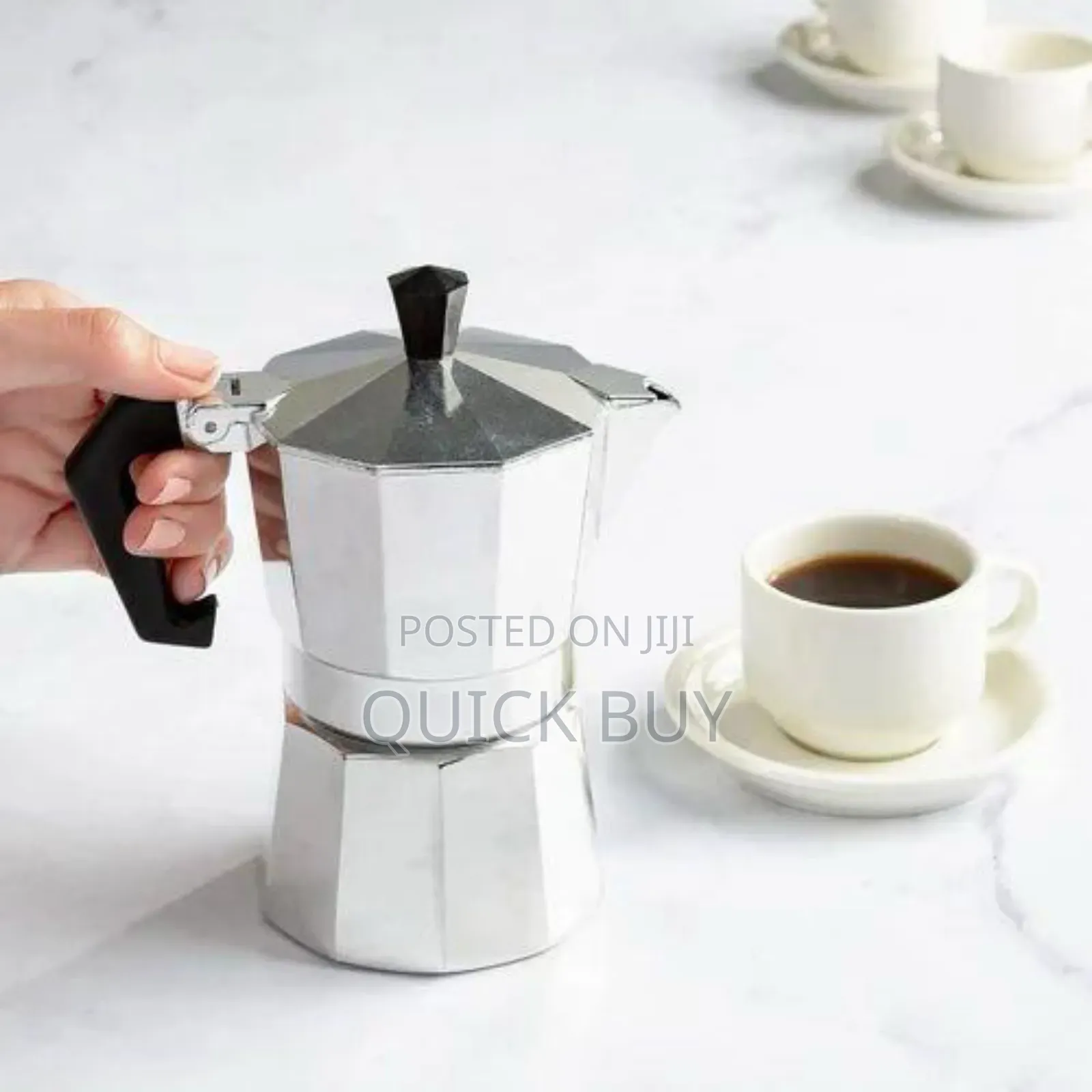 6tz Moka Coffee Pot