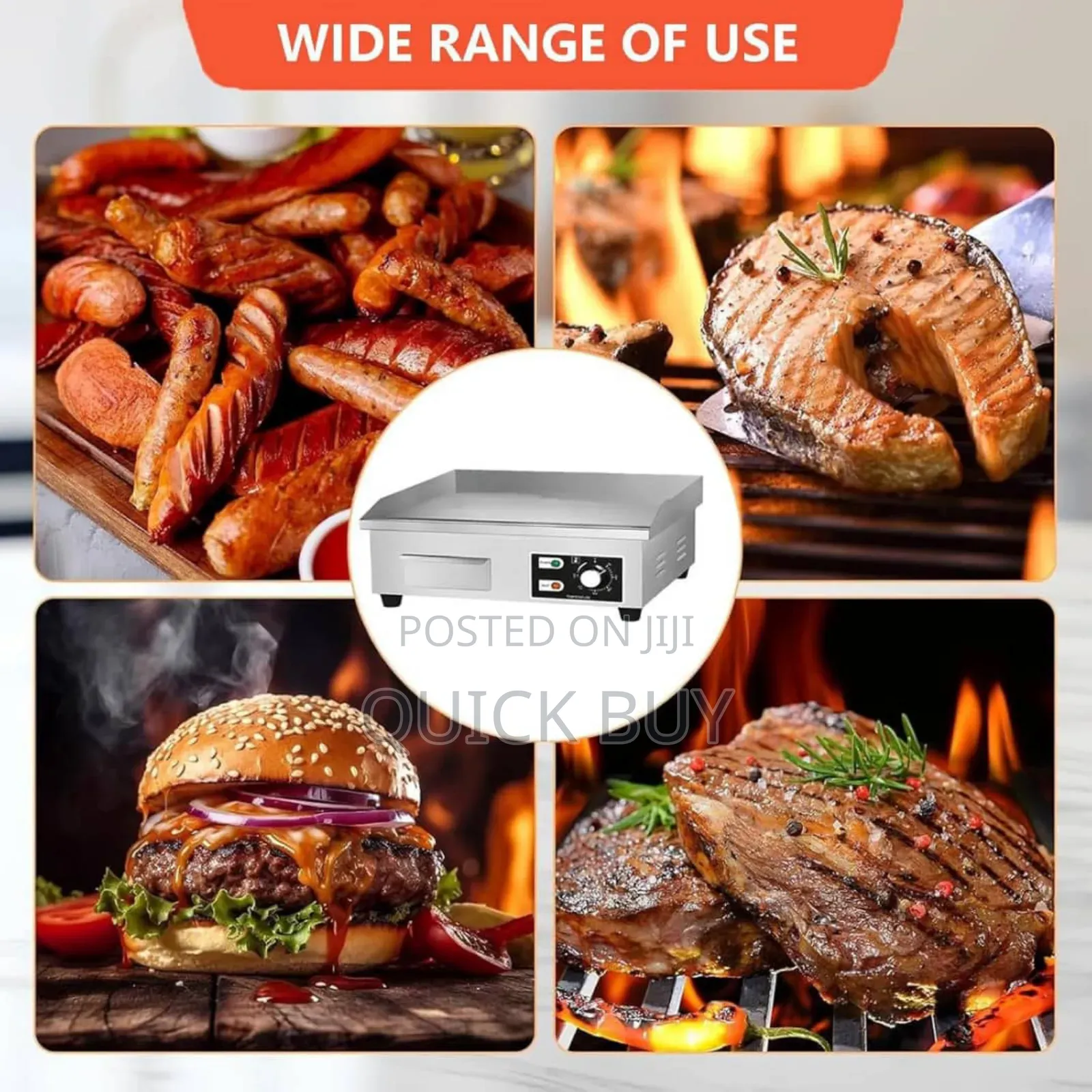 Commercial Electric Griddle( Electric Commercial Frying Pan )