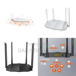 Tenda Ac1200 Dual Band Gigabit Smart Wifi Router Gaming Uhd Streaming