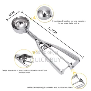 Stainless Steel Ice Cream Dispenser Spoon