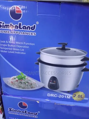2l Rice Cooker With Steamer Simbaland, Electric Rice Cooker Simbaland