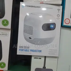 Powerology Mini Beam Portable Projector Rechargeable