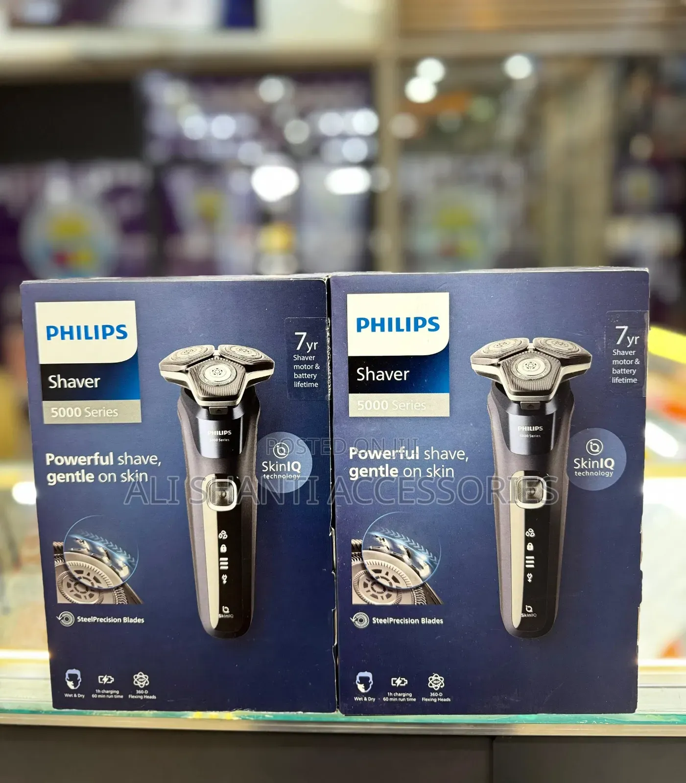 Philips Series 5000 S5885/25 Wet and Dry Rotary Shaver