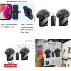 F11-2 3 in 1 Dedicated Wireless Collar Clip Microphone Radio