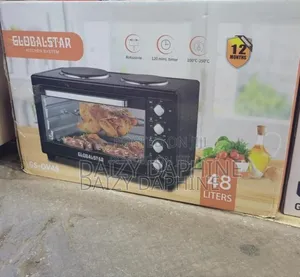 48l Microwave Oven With Double Hot Plate