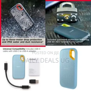 San Disk 2tb Extreme Portable SSD-Up to 1050mb