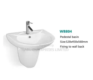 Wash Hand Basin With Half Pedal