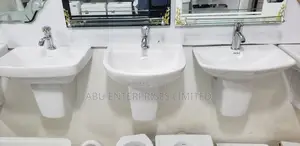 Wash Hand Basin With Half Pedal