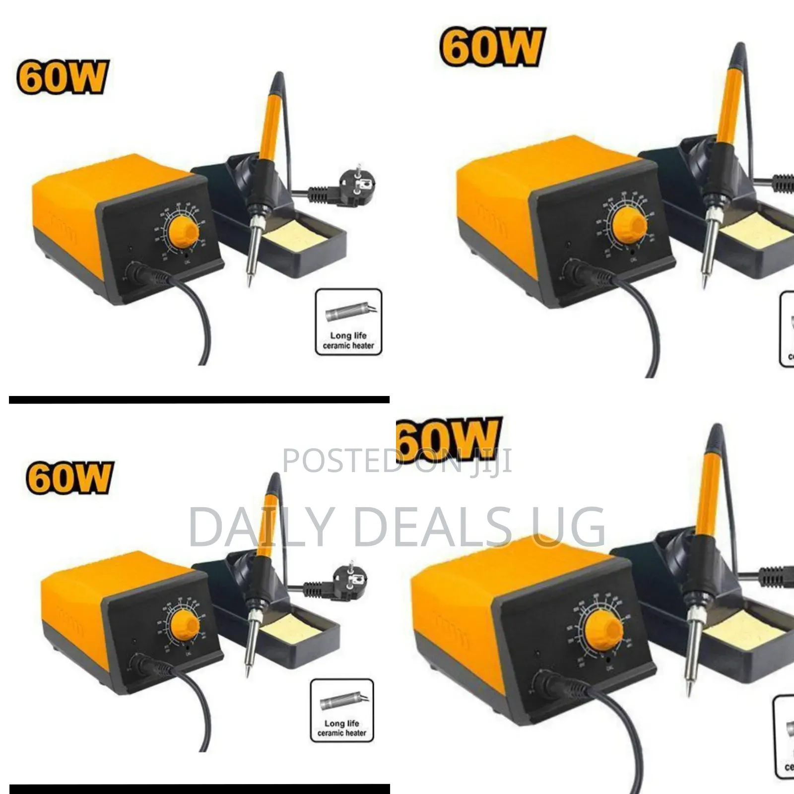 Ingco Soldering Station -Orange, Black