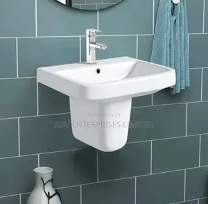 Wash Hand Basin With Half Pedal