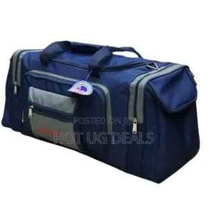 Large Capacity Unisex Travel Luggage Bag - Blue