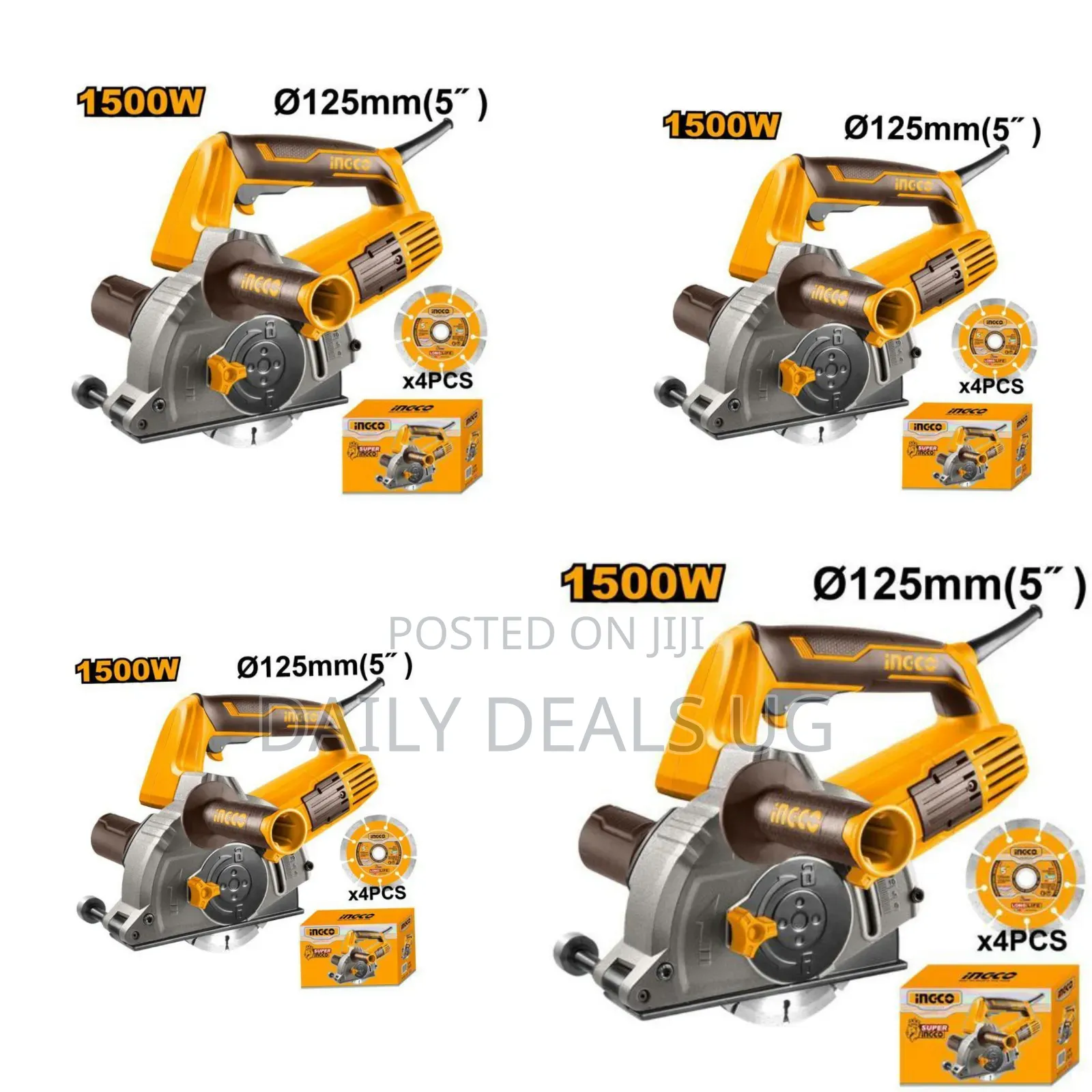 Ingco Wlc15008 -Wall Chaser -Orange