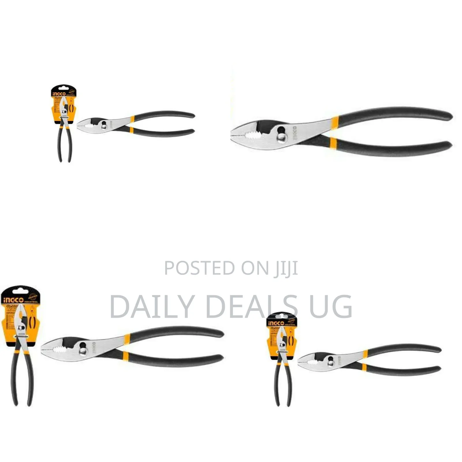 Ingco Hspjp02200 -Slip Joint Pliers -Orange
