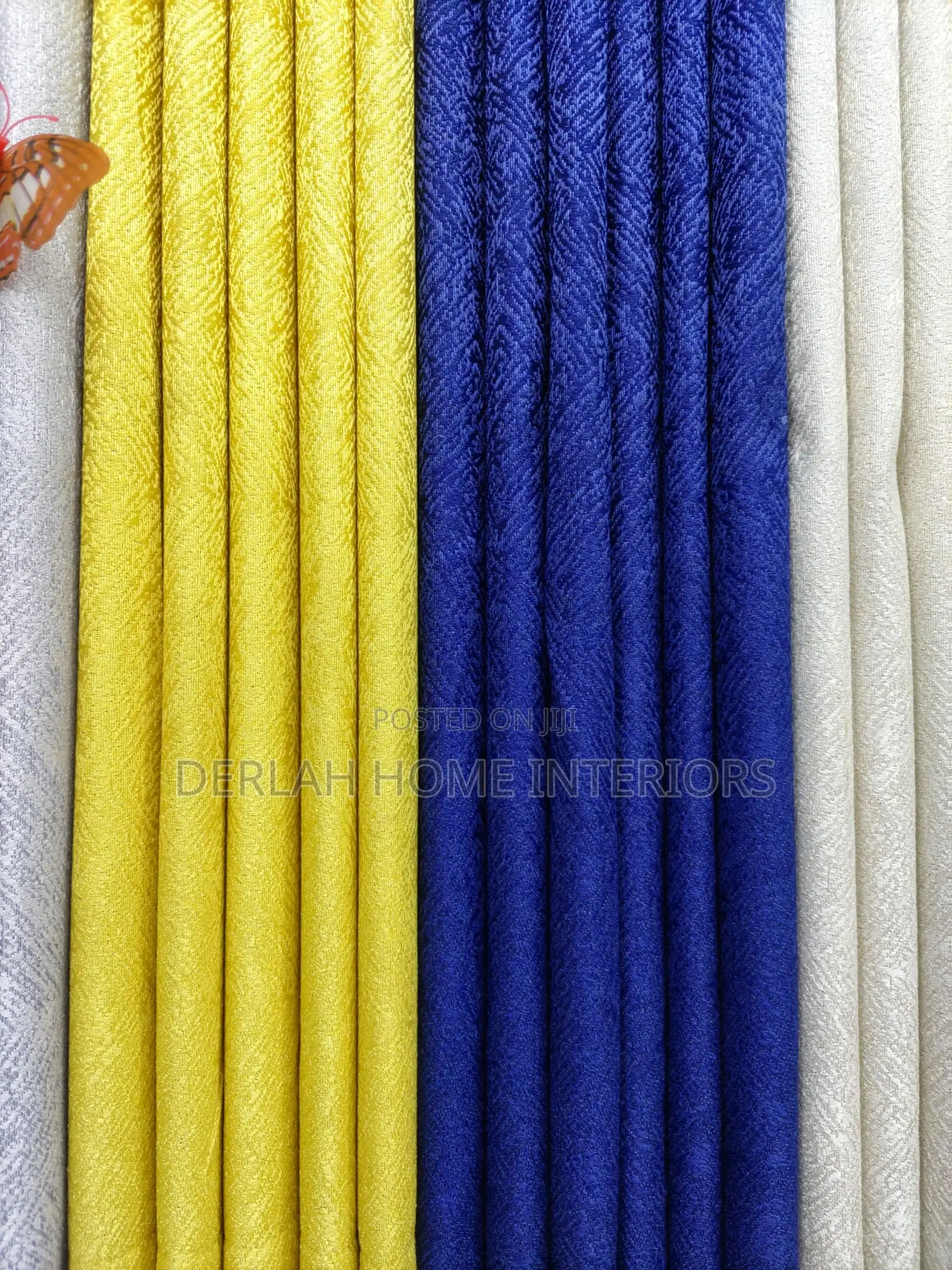 Loyal Blue/Yellow Curtains