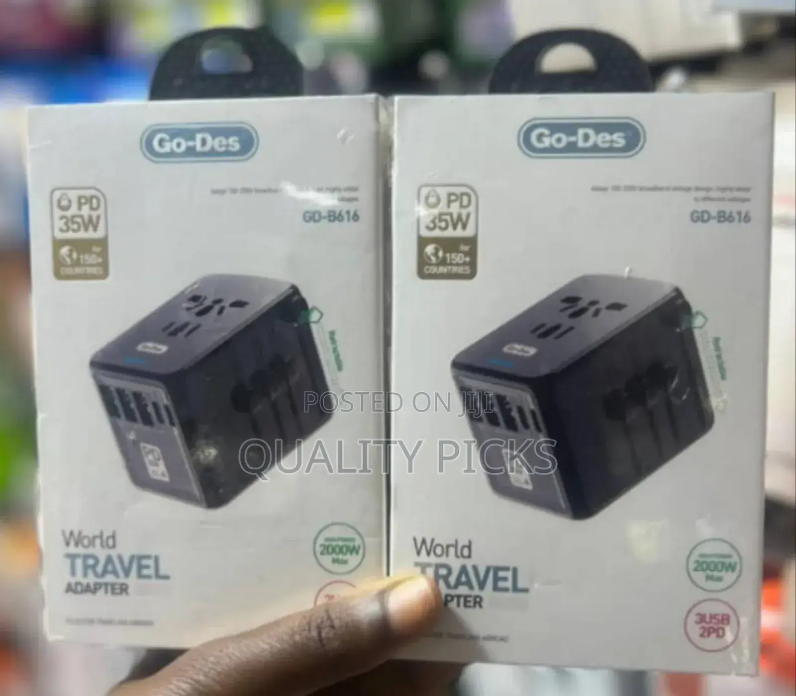 Go Des World Travel Adaptor.