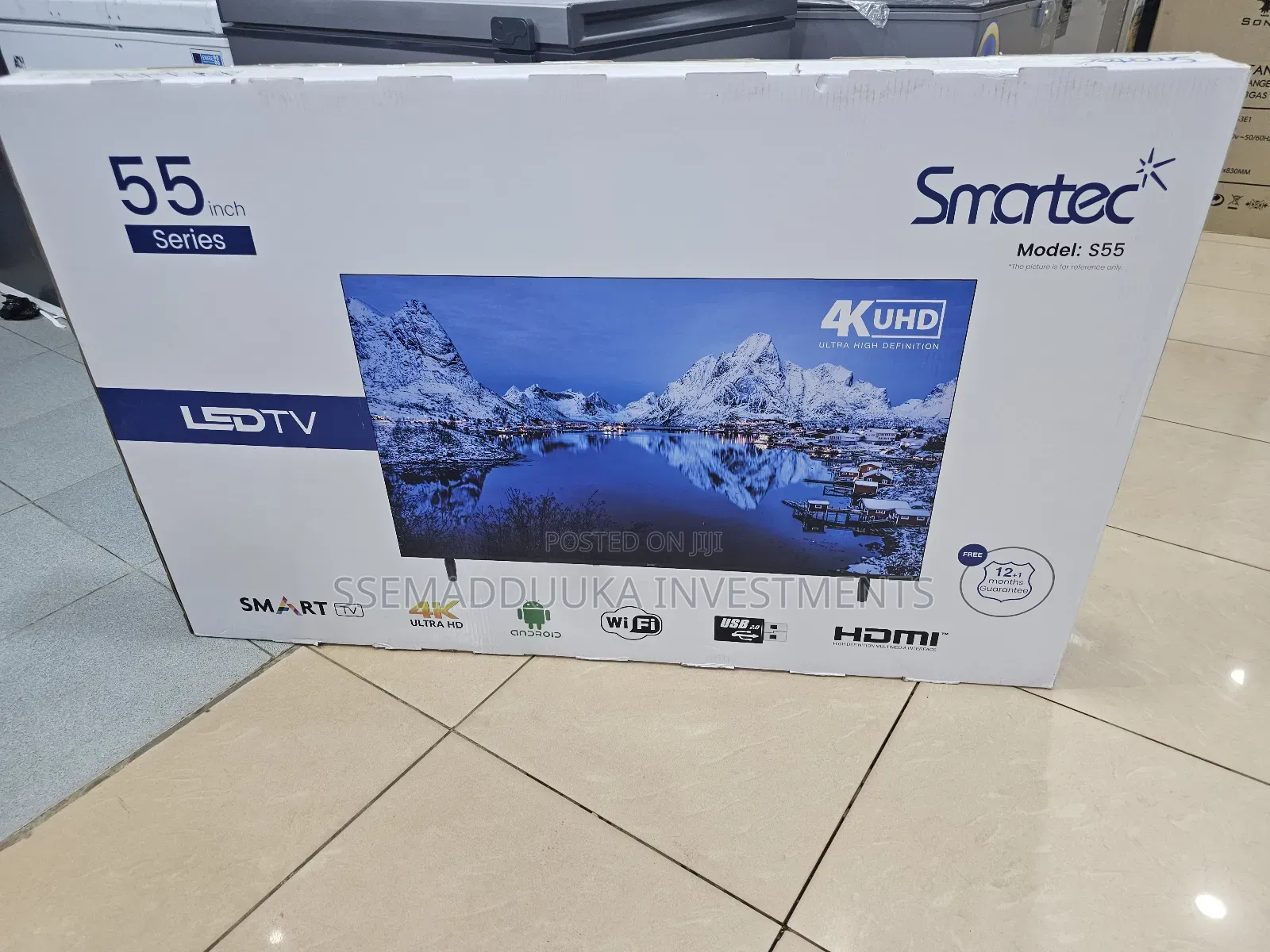 Smarter 55inches Uhd Smart Tv