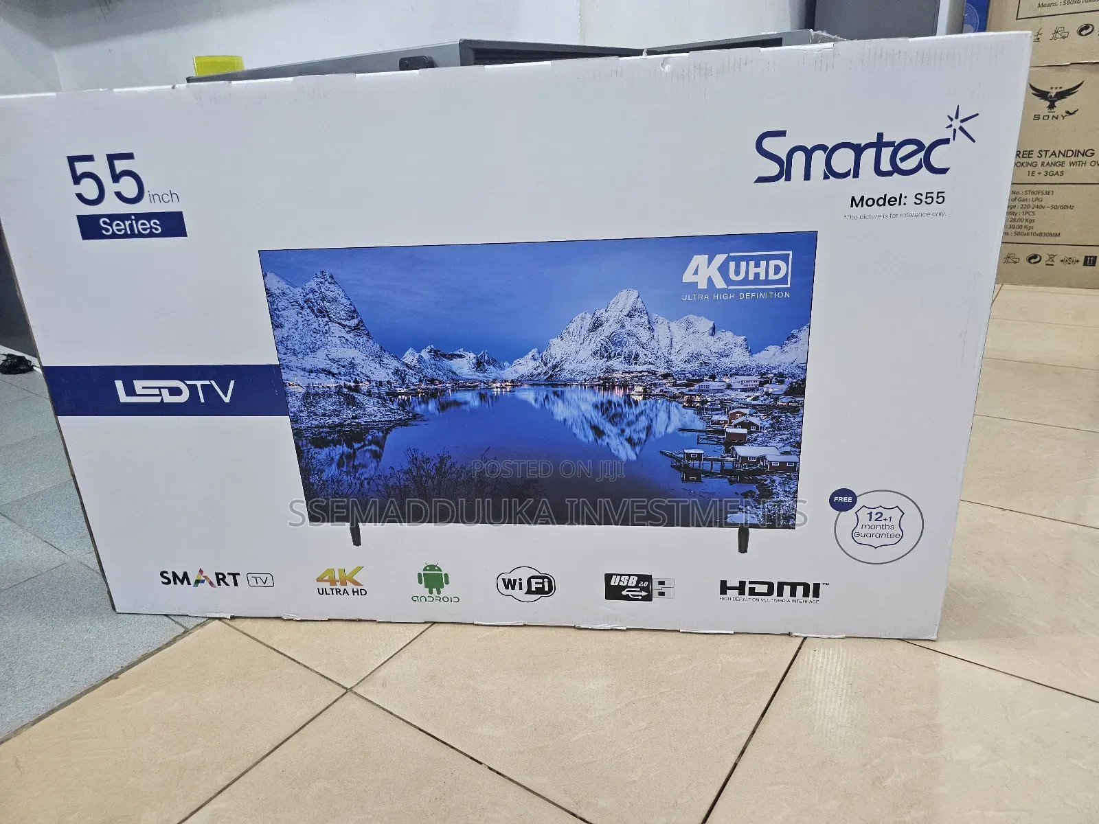 Smarter 55inches Uhd Smart Tv