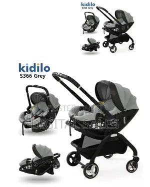 Kidilo Baby Stroller With Umbrella Stands