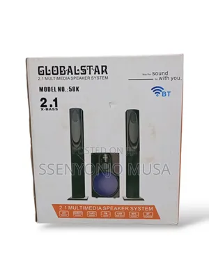 Globalstar 2.1ch Multimedia Speaker System - Led Light-