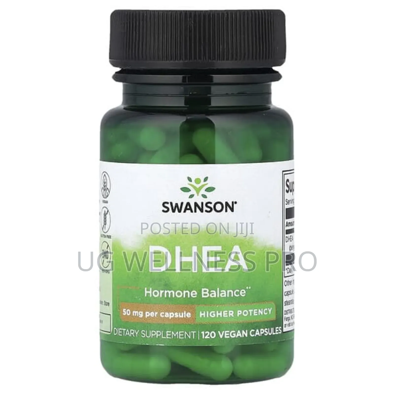 Swanson, Dhea, Higher Potency , 50 Mg, 120 Vegan Capsules