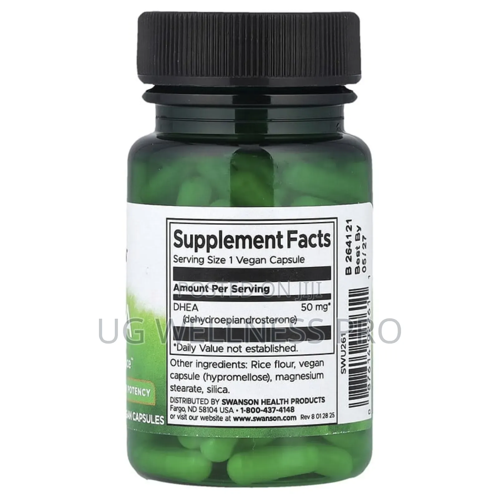 Swanson, Dhea, Higher Potency , 50 Mg, 120 Vegan Capsules