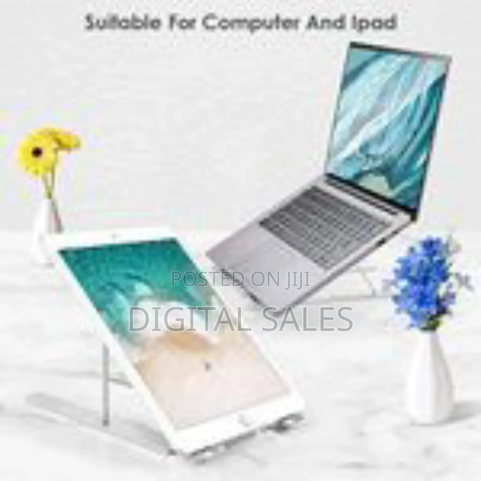 7 Level Adjustable Portable Laptop Stand