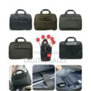 16 Inch, Laptop Briefcase Business Office Bag Water Resistant Durabl