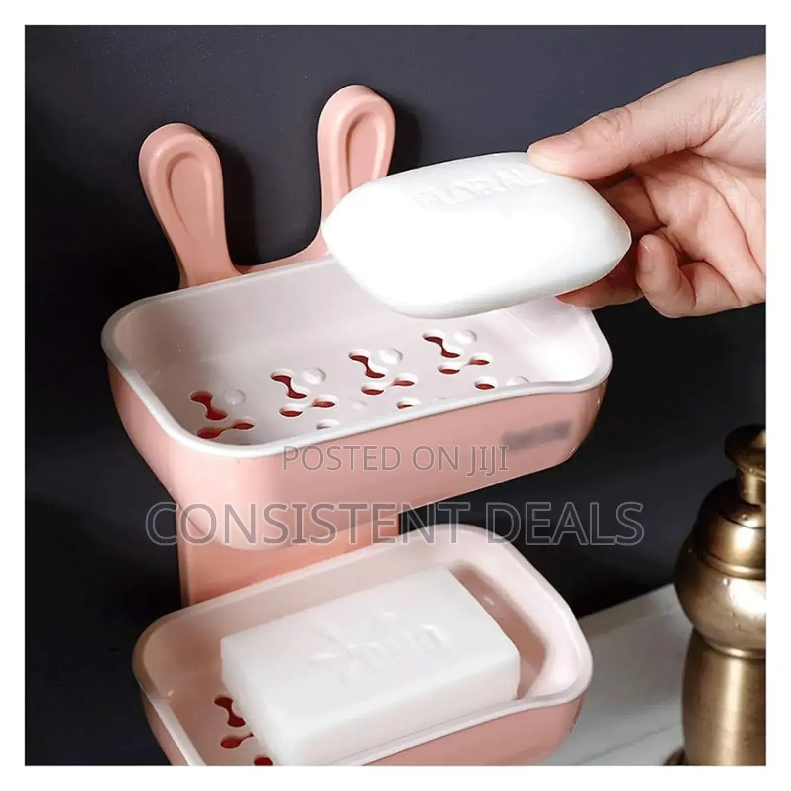 Double Soap Holder/ Soap Dish