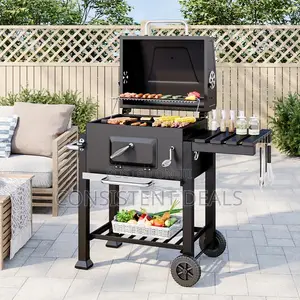 Outdoor BBQ Grill Smoker
