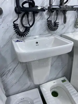 Wash Hand Basin With Half Pedal