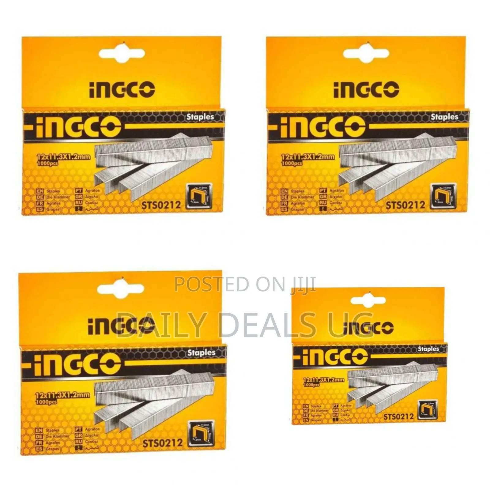 Ingco Sts0212 -Staple -Orange