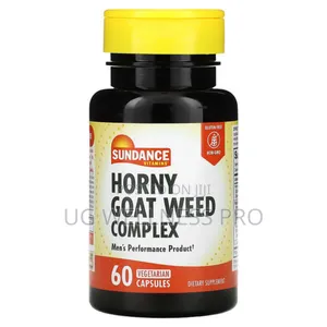 Horny Goat Weed Complex, 60 Veg Caps for Energy, Vitality and Stamina