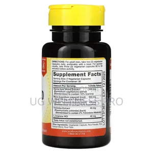 Horny Goat Weed Complex, 60 Veg Caps for Energy, Vitality and Stamina