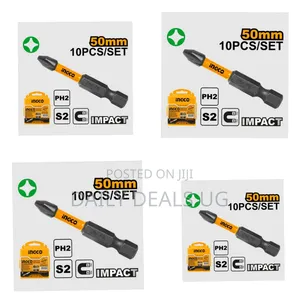 Ingco Sdbim11ph223 -Impact Screwdriver Bits -Orange