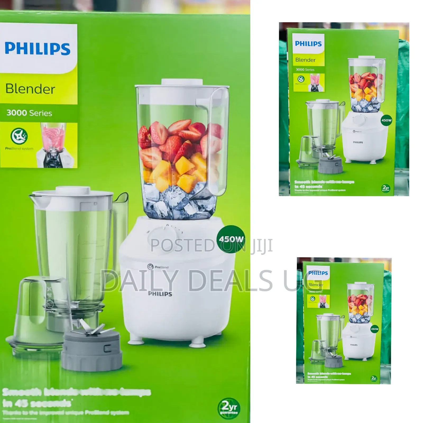 Phillips Blender With 2 Jars