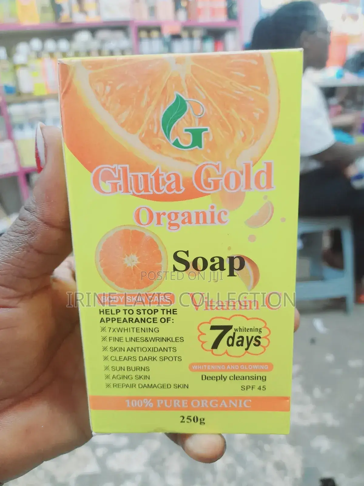 Gluta Golf 7 Days Whitening Soap