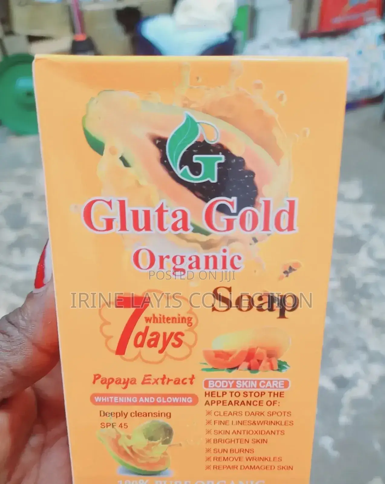 Gluta Golf 7 Days Whitening Soap