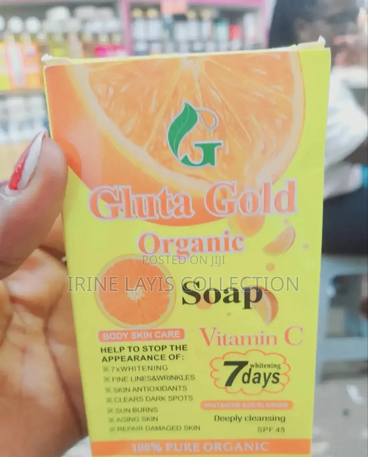 Gluta Golf 7 Days Whitening Soap