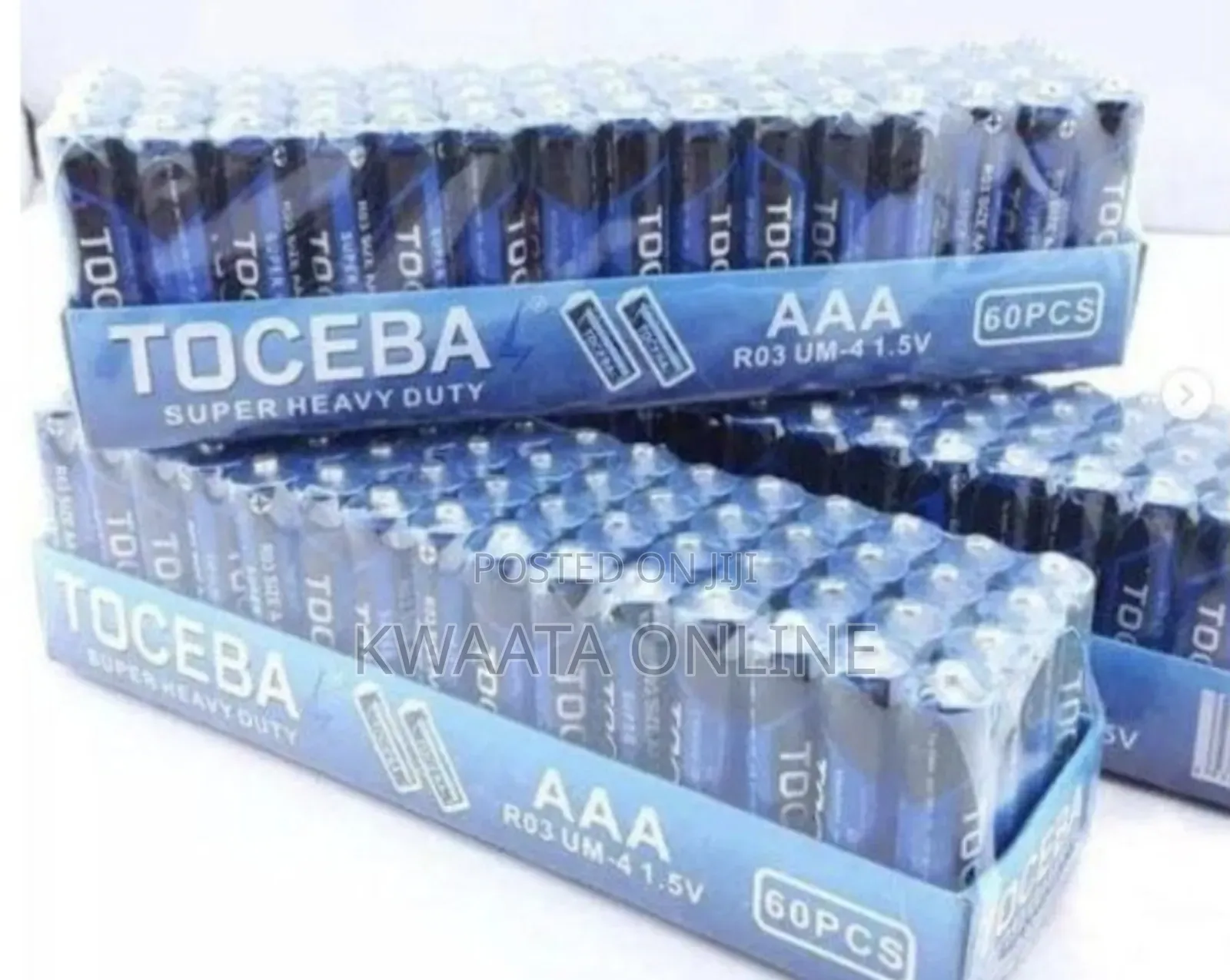 15 Dozens Tocebal Multipurpose Replaceable Alkaline Battery- Aaa Size