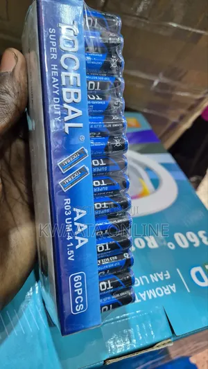 15 Dozens Tocebal Multipurpose Replaceable Alkaline Battery- Aaa Size