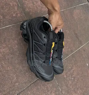 Men’S Black Salomon Xt-6 Ultimate Trail Running Shoes