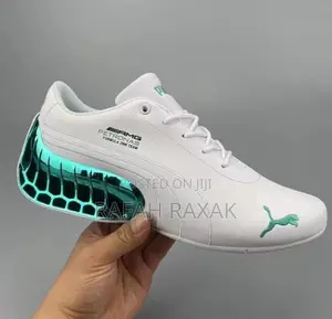 Original White/Green Puma Petronas Formula 1 Team Amg Motor Sport Shoe