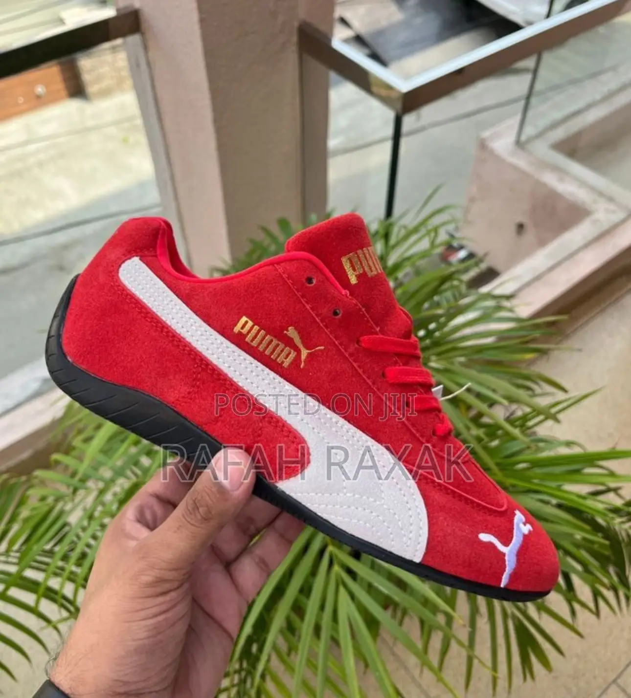 Original Unisex Red Puma Speedcat Og Sneakers