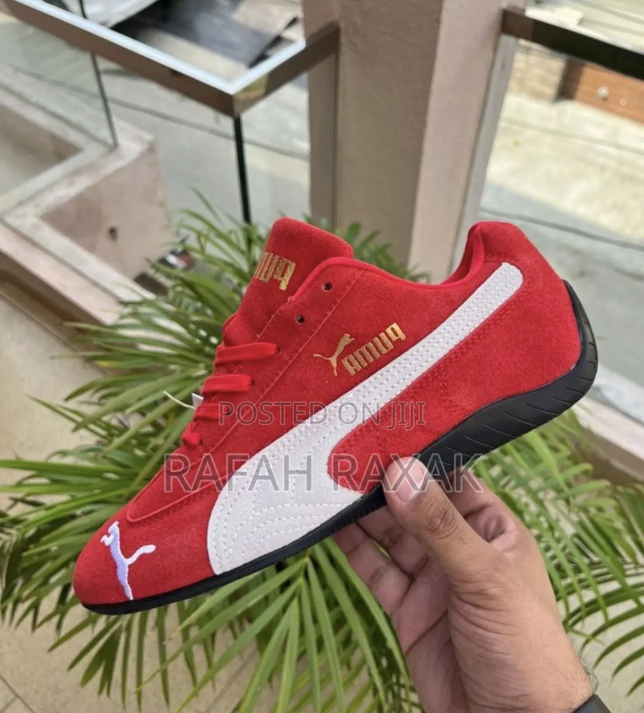 Original Unisex Red Puma Speedcat Og Sneakers